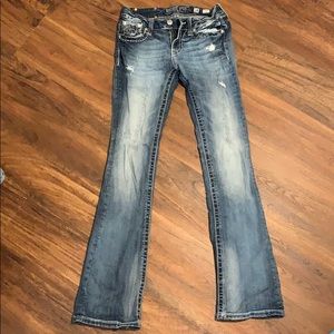 Miss Me signature Boot Cur Jeans
